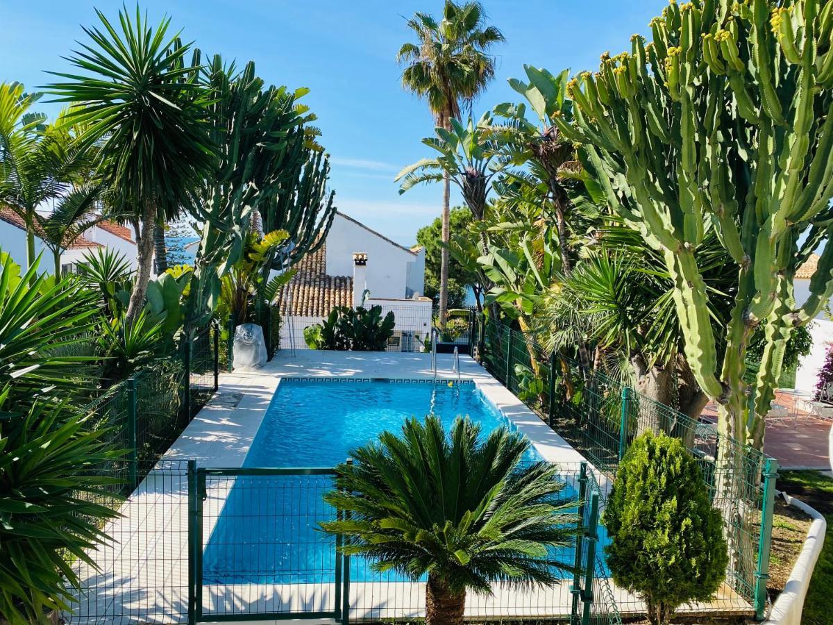 Studio-Near The Beach, Bbq And Seawater Pool Марбелья Экстерьер фото